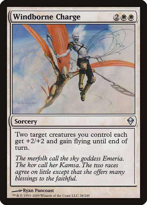Windborne Charge · Zendikar 38/269
