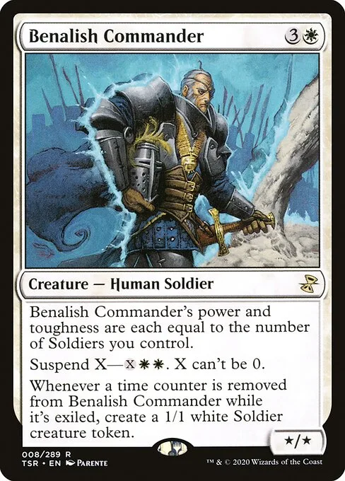Benalish Commander · Time Spiral Remastered 8/411