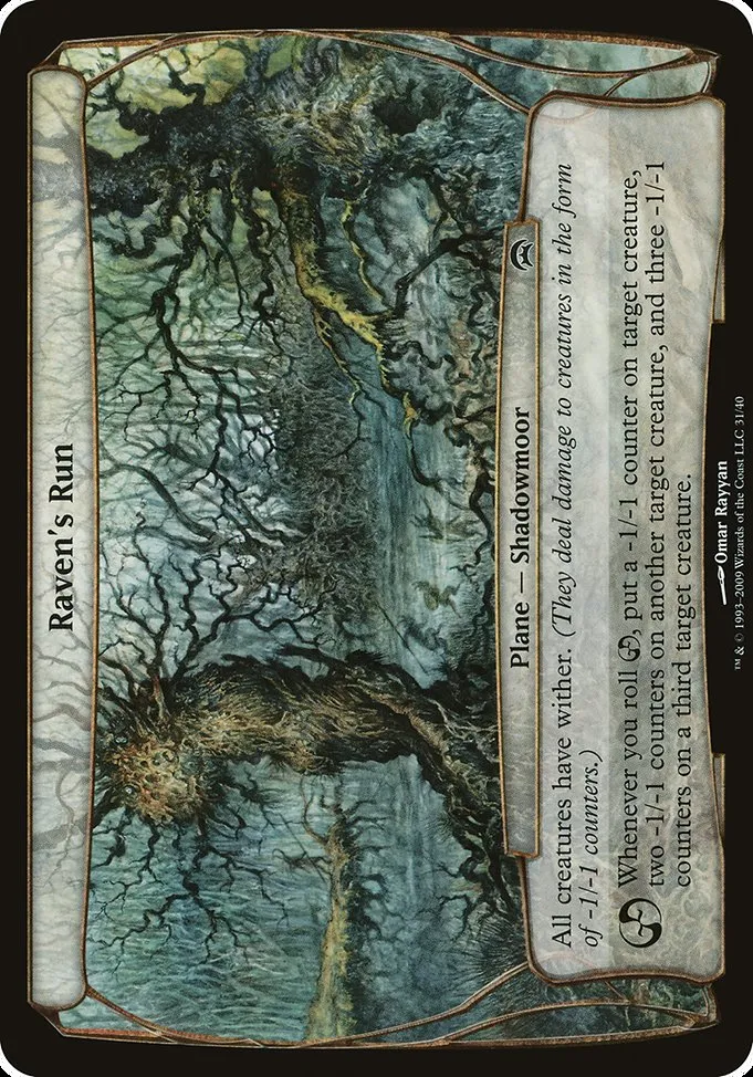 Raven's Run · Planechase Planes 31/40