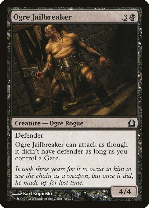 Ogre Jailbreaker · Return to Ravnica 72/274