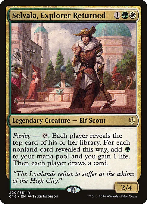 Selvala, Explorer Returned · Commander 2016 220/351