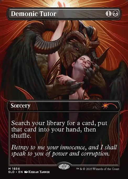 Demonic Tutor · Secret Lair Drop 1856/2547