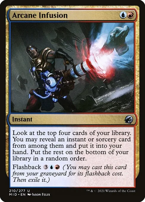 Arcane Infusion · Innistrad: Midnight Hunt 210/399