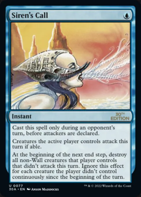 Siren's Call · 30th Anniversary Edition 77/594