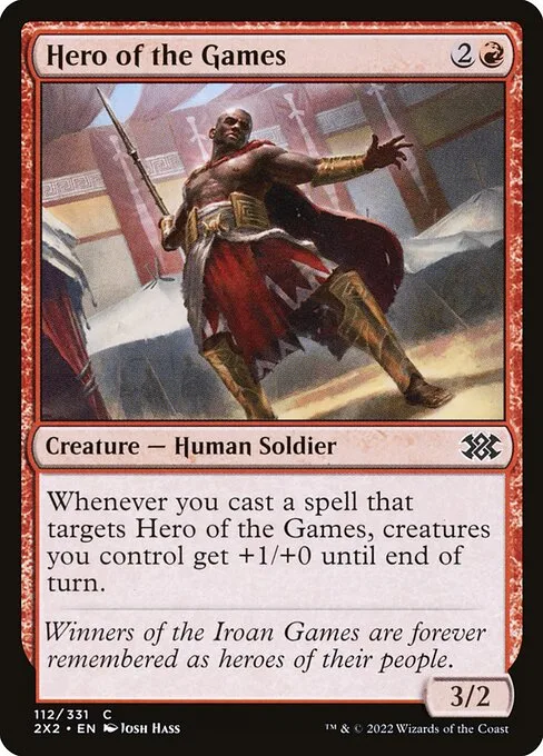 Hero of the Games · Double Masters 2022 112/579