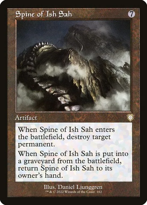 Spine of Ish Sah · The Brothers' War Commander 162/209