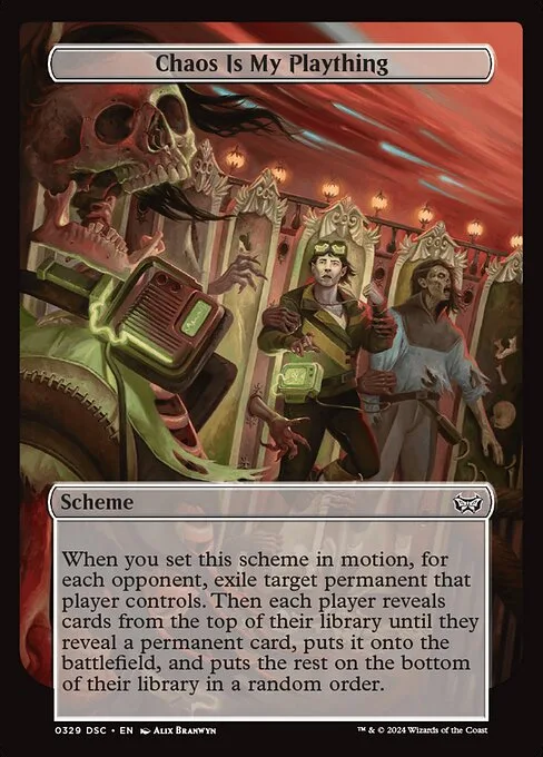 Chaos Is My Plaything · Duskmourn: House of Horror Commander 329/373