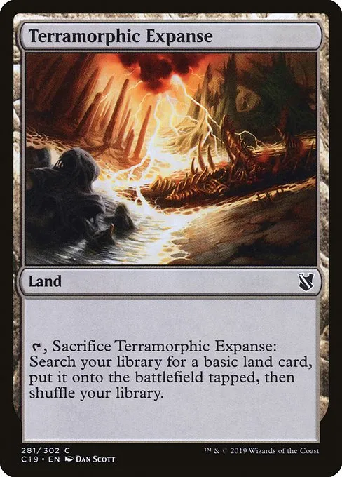 Terramorphic Expanse · Commander 2019 281/302
