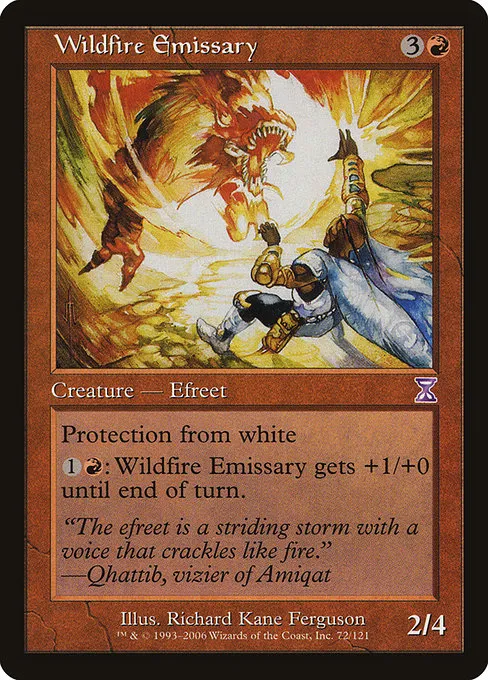 Wildfire Emissary · Time Spiral Timeshifted 72/121
