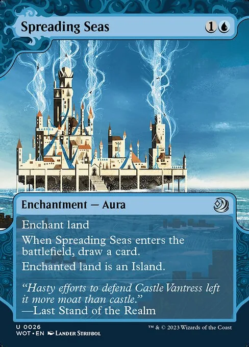 Spreading Seas · Wilds of Eldraine: Enchanting Tales 26/103