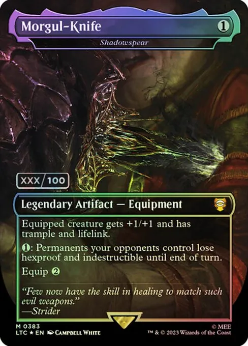 Shadowspear · Tales of Middle-earth Commander 383z/591