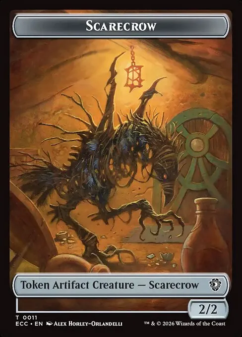 Scarecrow · Lorwyn Eclipsed Commander Tokens 11/13