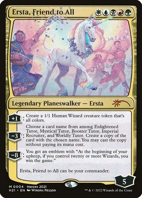 Ersta, Friend to All · 2021 Heroes of the Realm 4/4