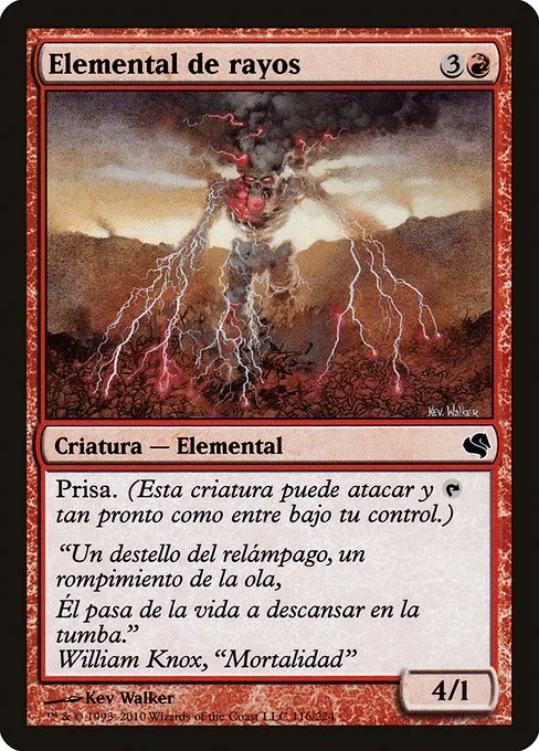 Lightning Elemental · Salvat 2011 116/224