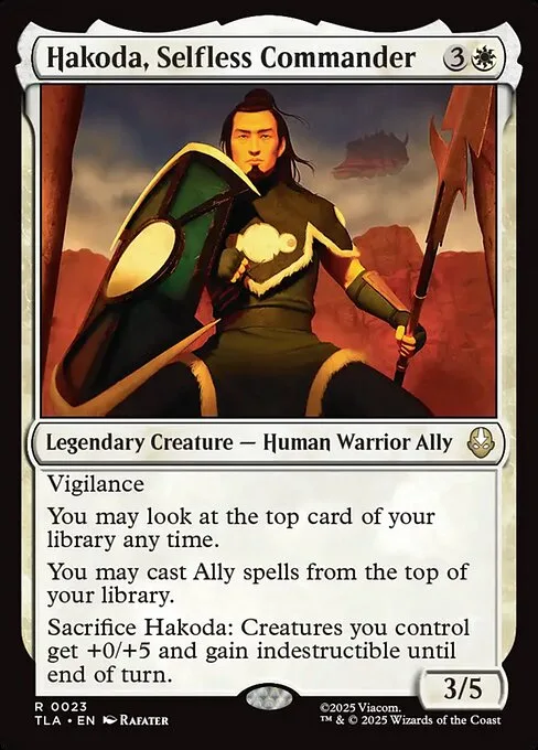 Hakoda, Selfless Commander · Avatar: The Last Airbender 23/394