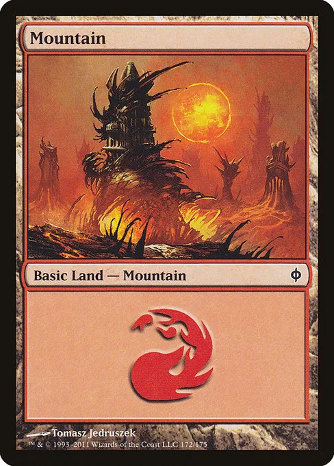 Mountain · New Phyrexia 172/175