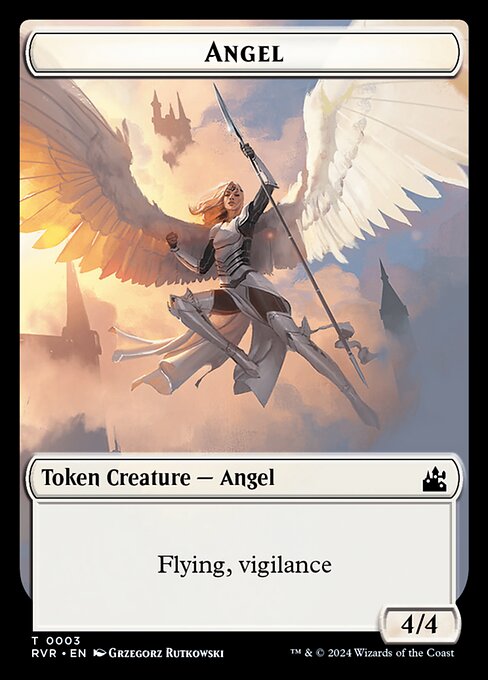 Angel · Ravnica Remastered Tokens 3/20