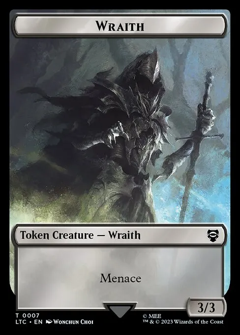 Wraith · Tales of Middle-earth Commander Tokens 7/15