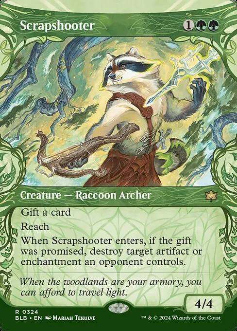 Scrapshooter · Bloomburrow 324/398