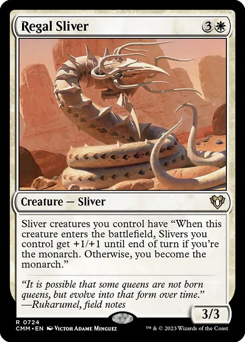 Regal Sliver · Commander Masters 724/1067