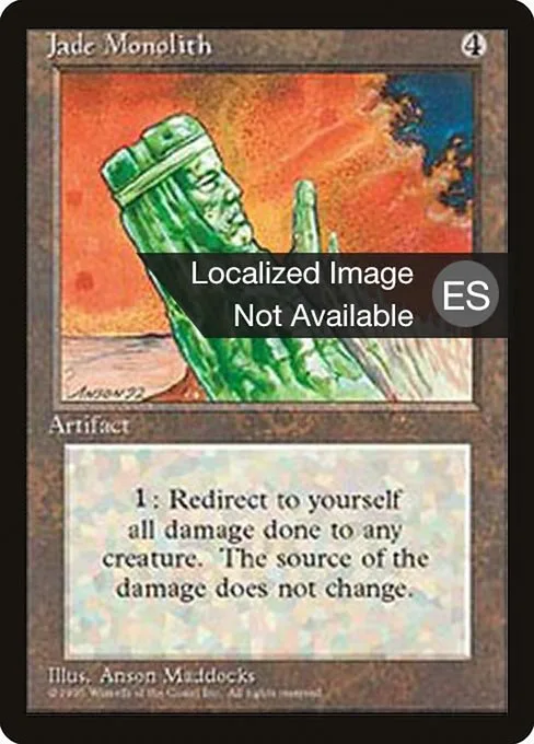 Jade Monolith · Fourth Edition Foreign Black Border 329/378