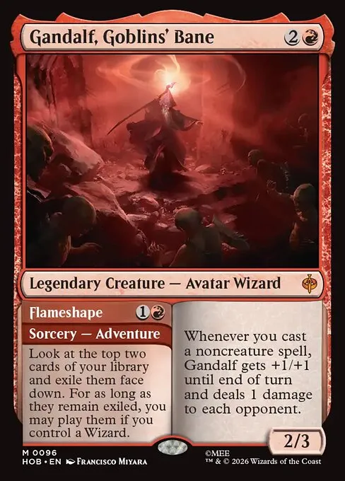 Gandalf, Goblins' Bane // Flameshape · The Hobbit 96/39