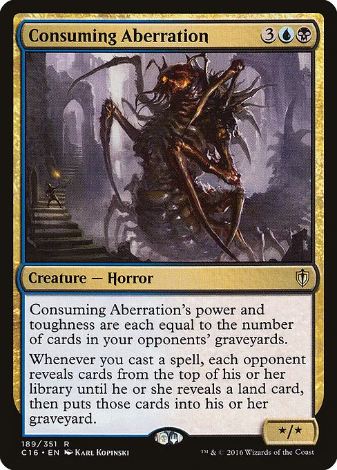 Consuming Aberration · Commander 2016 189/351