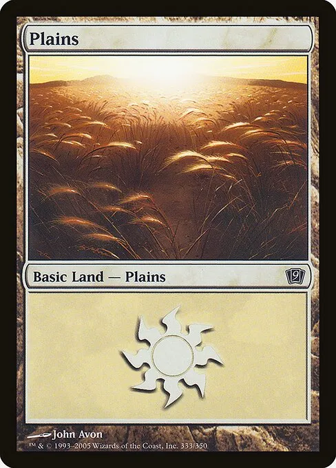 Plains · Ninth Edition 333★/710