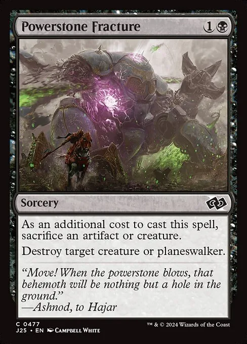Powerstone Fracture · Foundations Jumpstart 477/779