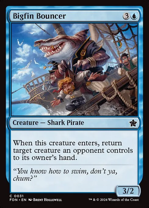 Bigfin Bouncer · Foundations 31/771