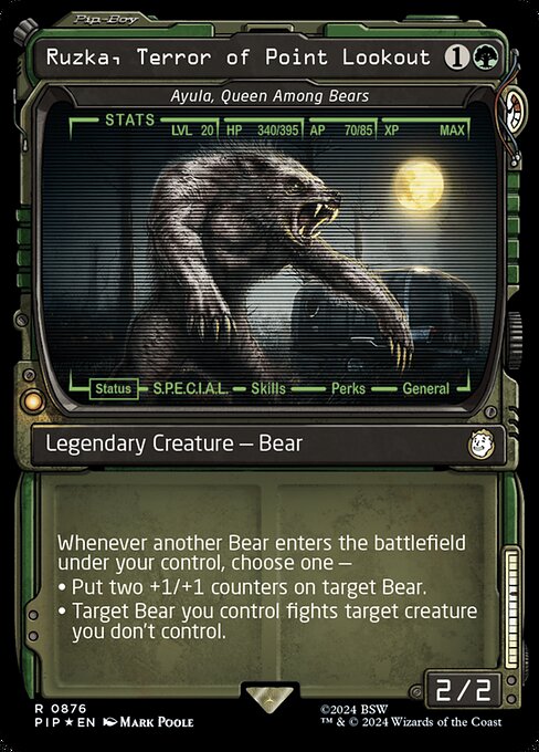 Ayula, Queen Among Bears · Fallout 876/1068