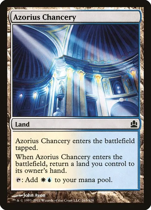 Azorius Chancery · Commander 2011 265/318