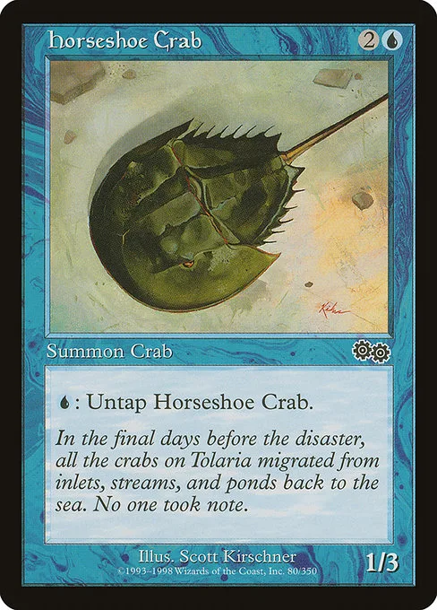 Horseshoe Crab · Urza's Saga 80/357