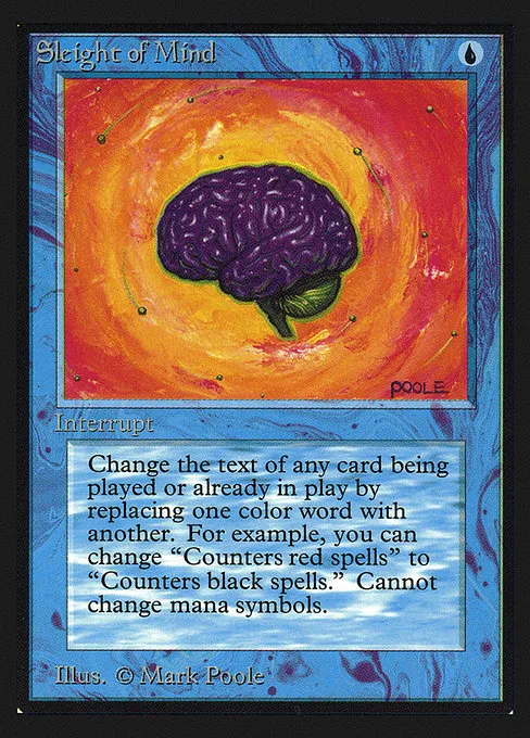 Sleight of Mind · Intl. Collectors' Edition 79/302