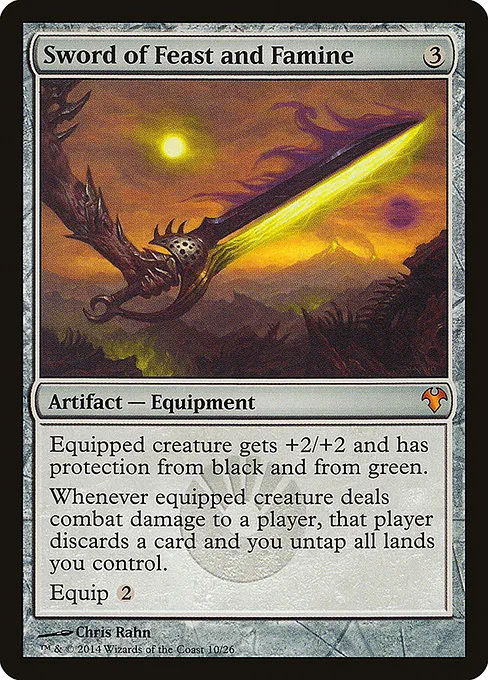 Sword of Feast and Famine · Modern Event Deck 2014 10/26