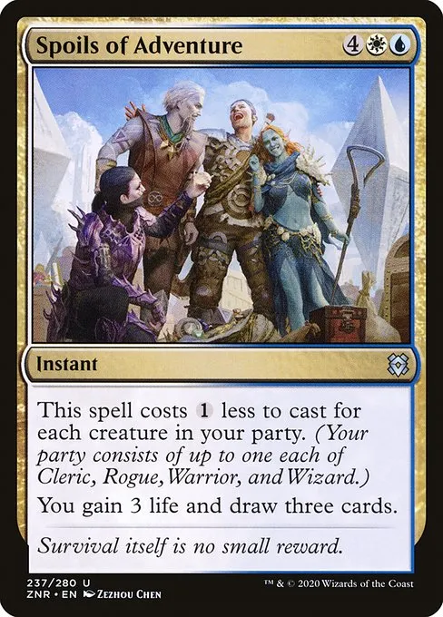 Spoils of Adventure · Zendikar Rising 237/407