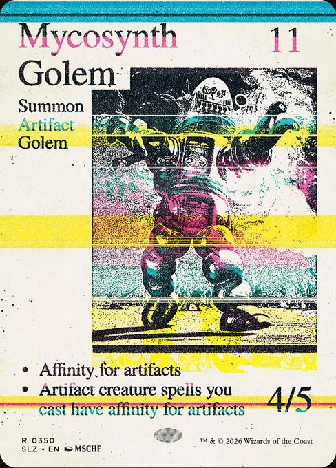Mycosynth Golem · The Zeta Set 350/21