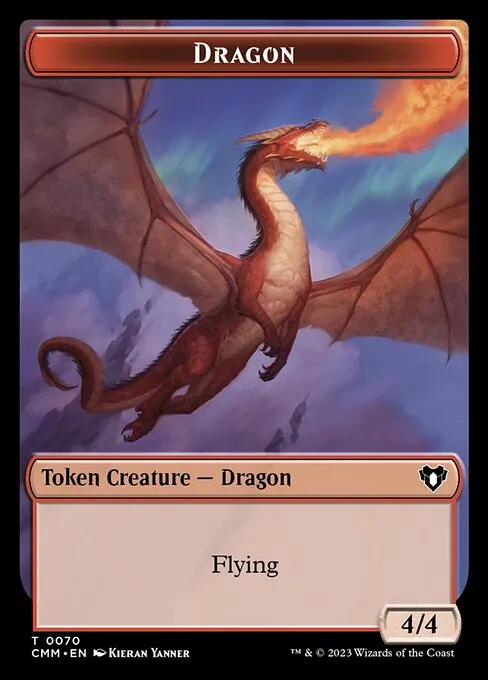 Dragon · Commander Masters Tokens 70/81