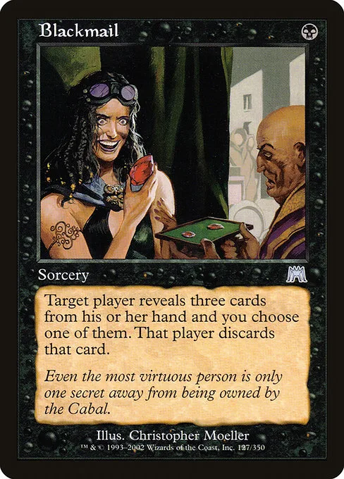 Blackmail · Onslaught 127/351