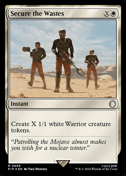 Secure the Wastes · Fallout 699/1068