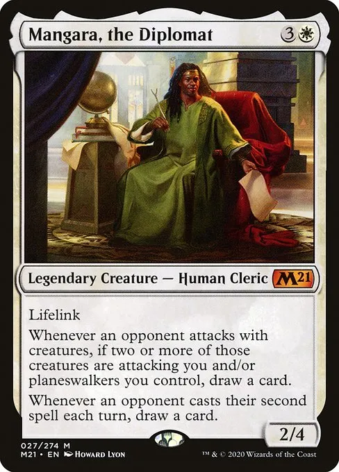 Mangara, the Diplomat · Core Set 2021 27/397