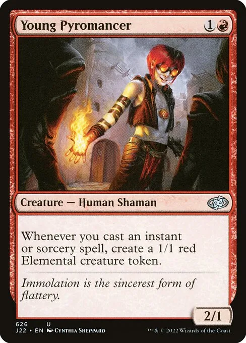 Young Pyromancer · Jumpstart 2022 626/835