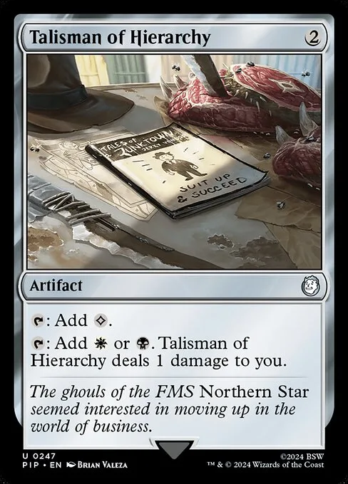 Talisman of Hierarchy · Fallout 247/1068