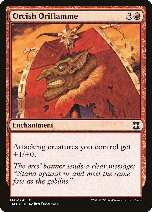 Orcish Oriflamme · Eternal Masters 140/249