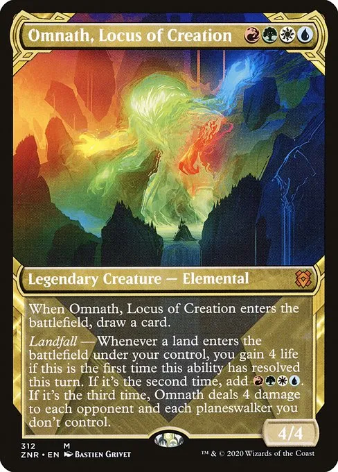 Omnath, Locus of Creation · Zendikar Rising 312/407