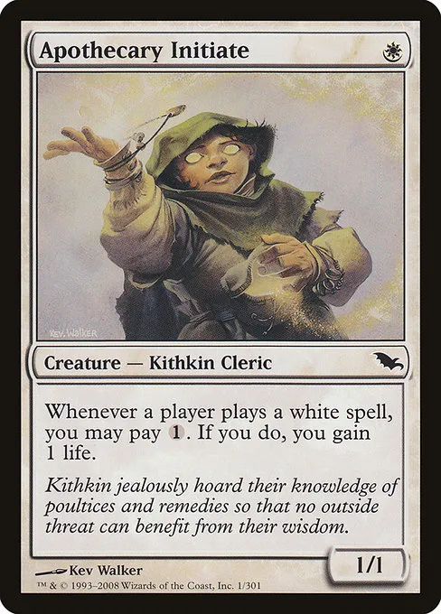 Apothecary Initiate · Shadowmoor 1/302
