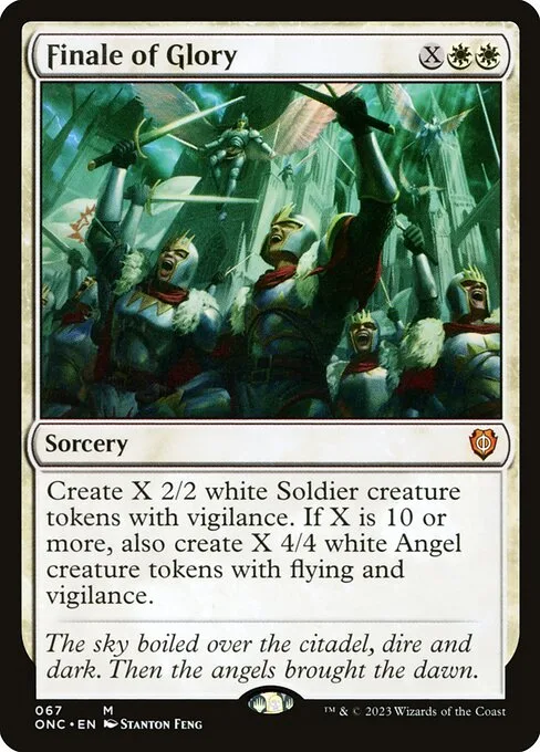 Finale of Glory · Phyrexia: All Will Be One Commander 67/174