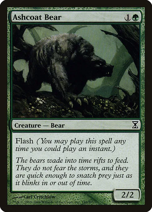 Ashcoat Bear · Time Spiral 190/301