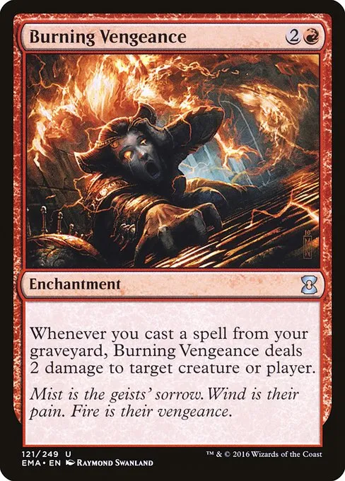 Burning Vengeance · Eternal Masters 121/249
