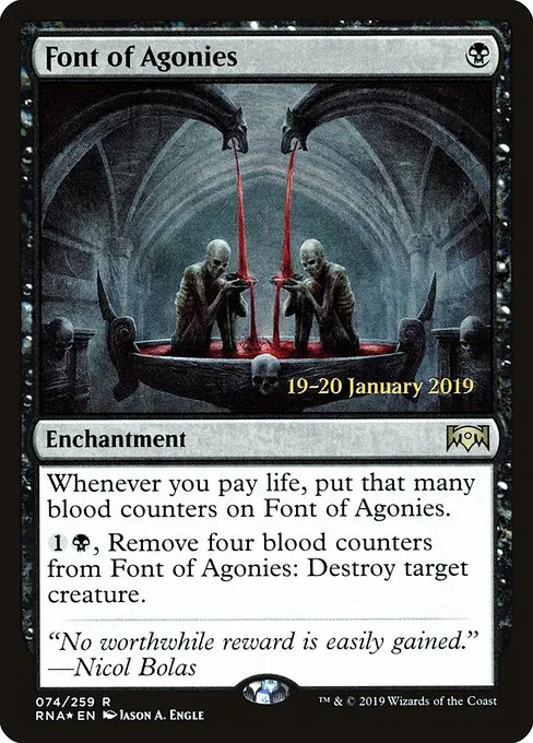 Font of Agonies · Ravnica Allegiance Promos 74s/81